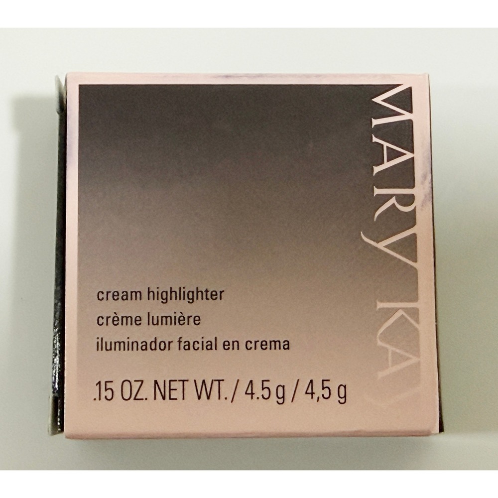 Mary Kay Cream Highlighter Women 0.15 oz Gold Bronze Shimmer Glow 033712 - Picture 2 of 5